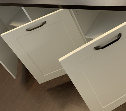 Corner Kitchen Set Edan – 230x275 cm, White