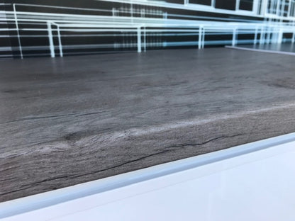 Expo 27 Sole White Modern Straight Kitchen