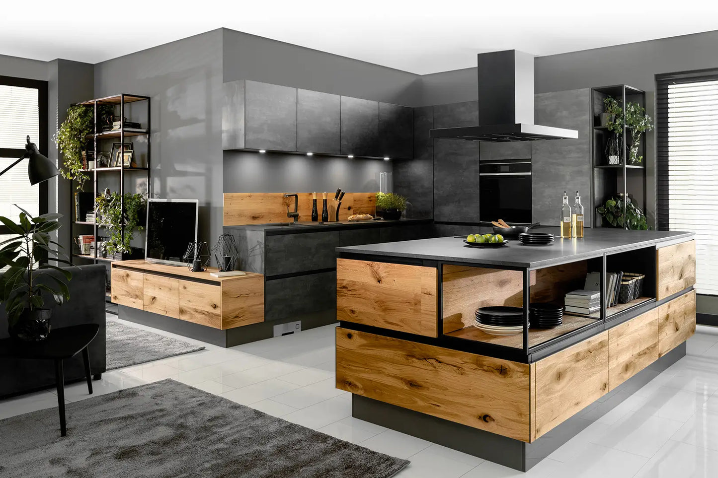 Custom Kitchens – €1000 per linear metre