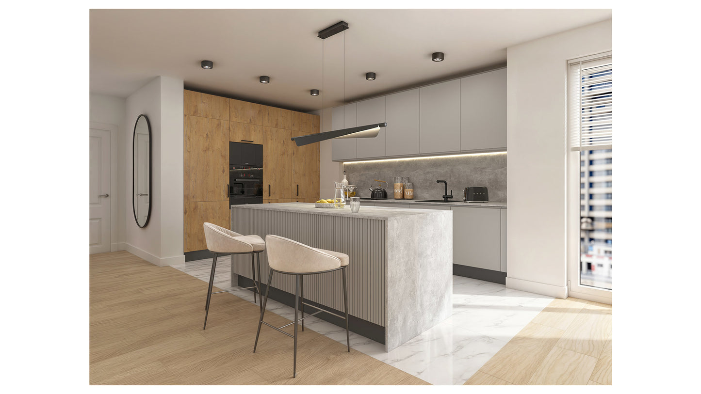 Custom Lacquered Kitchens L0 – €1250 per linear metre