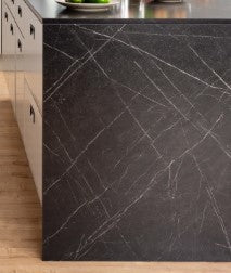 Kitchen with Island - Iris graphite Model in Flat-Pack